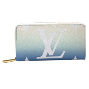 ルイ・ヴィトン LOUIS VUITTON M80360 ブルー 財布 長財布 モノグラム Monogram Pretapoltte