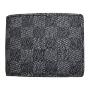 ルイ・ヴィトン LOUIS VUITTON N62663 短財布 ミニ財布  Damier Graphite ダミエ