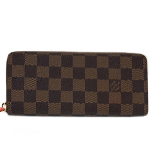 ルイ・ヴィトン LOUIS VUITTON M60742 財布 長財布  Damier ダミエ Clémence レッ