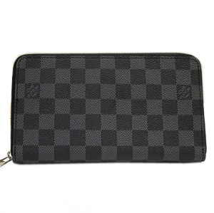 ルイ・ヴィトン LOUIS VUITTON N63077 財布 長財布 Damier ダミエ Zippy ブラック