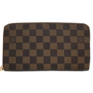 ルイ・ヴィトン LOUIS VUITTON N60003 財布 長財布 Damier ダミエ Zippy ブラウン