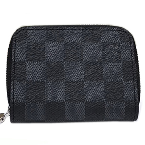 ルイ・ヴィトン LOUIS VUITTON 58106 短財布 ミニ財布 Damier ダミエ ブラック