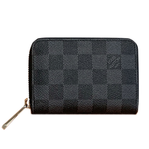 ルイ・ヴィトン LOUIS VUITTON N60067 短財布 ミニ財布 Damier ダミエ ブラック