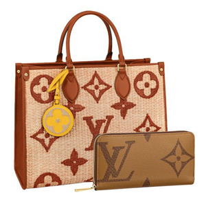 Louis Vuitton オンザゴー MM 長財布 2点セット お得 Ref:M57707+M69353