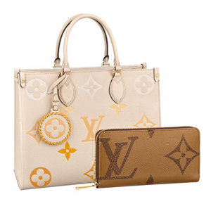 <b>Louis Vuitton オンザゴー MM 長財布 2点セット お得 Ref:M45717+M69353</b>