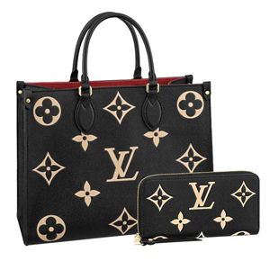 Louis Vuitton オンザゴー MM&長財布 2点セット お得 Ref:M45495+M80481