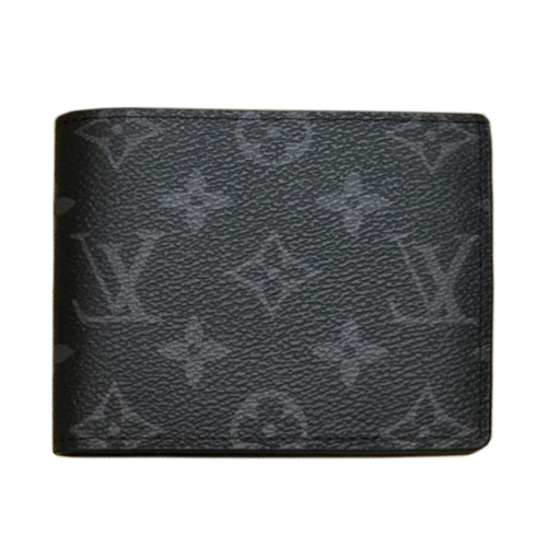 ルイ・ヴィトン LOUIS VUITTON M60895 二つ折り短財布 ミニ財布 モノグラム Monogram ブラック