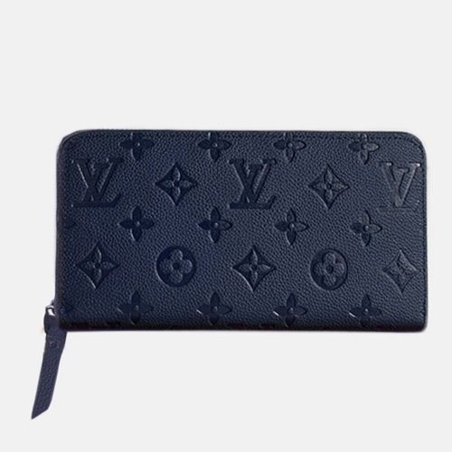 Louis Vuitton ジッピー・ウォレットRef:M60017 財布 長財布 ダークブルー