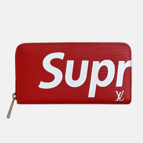 Louis Vuitton ジッピー・ウォレットRef:M66858 エピ ZIPPY ORGANIZER Supreme 財布 長財布 レッド