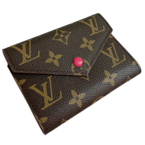 ルイ・ヴィトン LOUIS VUITTON 三つ折り短財布 ミニ財布 M41938 Monogram ロー