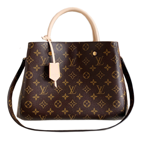 LOUIS VUITTON モンテーニュMM M41056 モノグラム レディース ハンドバッグ