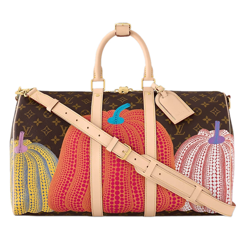 ルイ・ヴィトン ハンドバッグ 旅行バッグ LV × YK キーポル 45 M46471 ブラウン