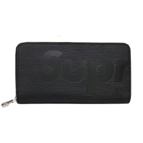 Louis Vuitton ジッピー・ウォレットRef:M66858 エピ ZIPPY ORGANIZER Supreme 財布 長財布 ブラック