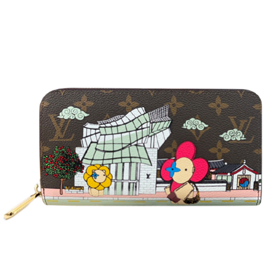 ルイ・ヴィトン LOUIS VUITTON m60017 財布 長財布 モノグラム Monogram ブラウ