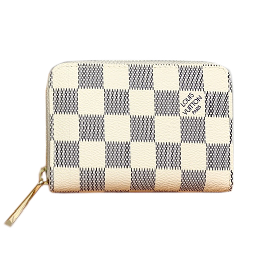 ルイ・ヴィトン LOUIS VUITTON N60067 短財布 ミニ財布 Damier ダミエ ホワイト