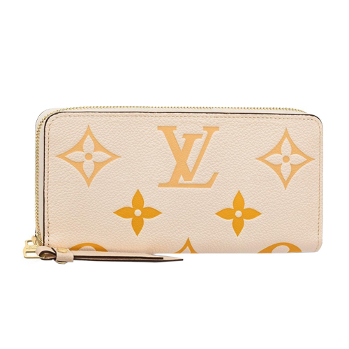 LOUIS VUITTON ルイヴィトン M80402 ジッピー・ウォレット バイ・ザ・プール モノグラム アンプラント 長財布（小銭入れあり） アンプラント レディース